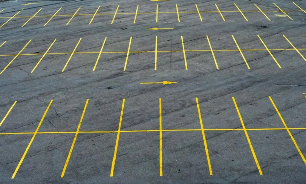parking lot in langley