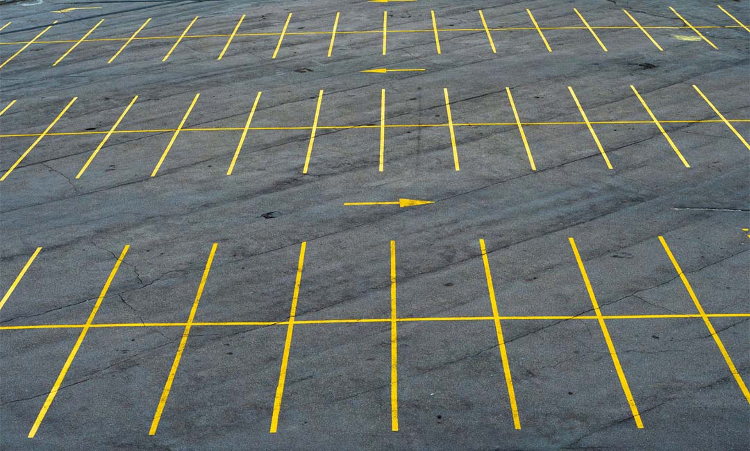 parking lot in langley
